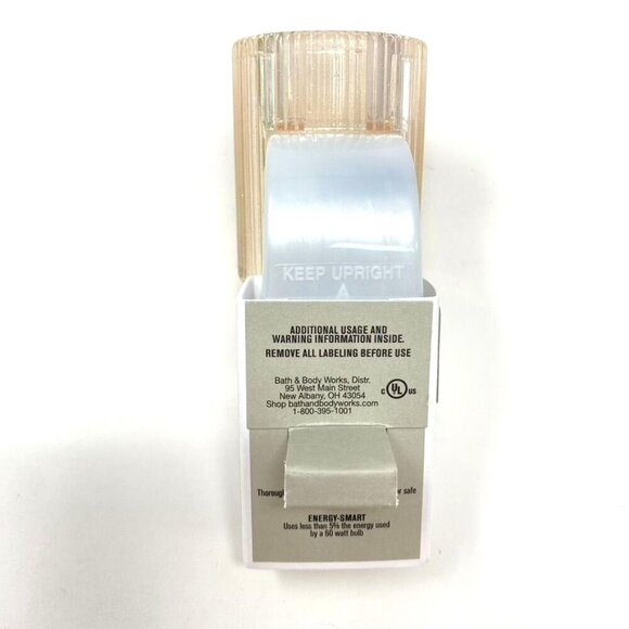 Bath & Body Works Champagne Fluted Wallflower Plug Night Light Scent Control - Picture 6 of 6